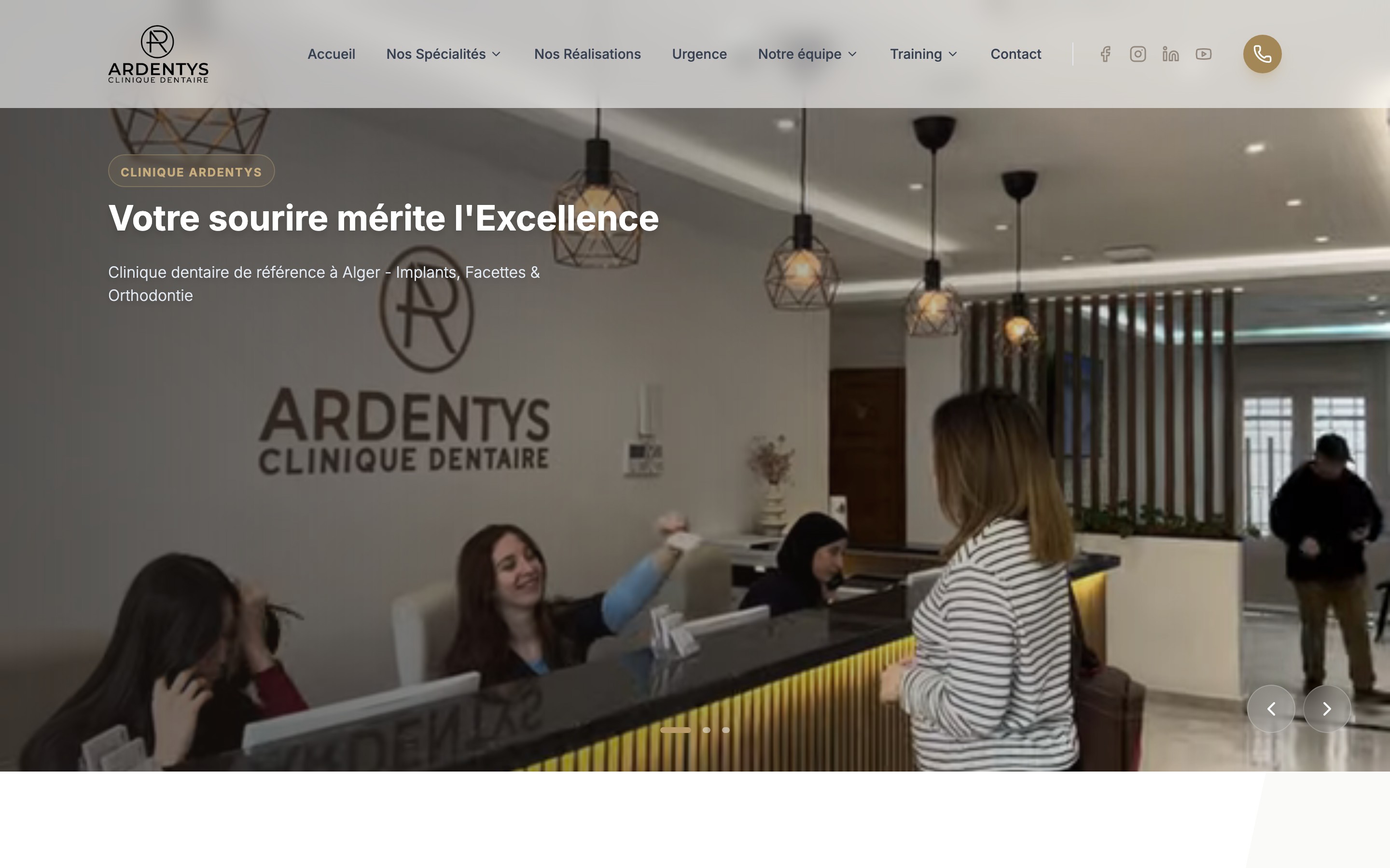 Clinique Dentaire Ardentys | Plateforme Web & Image Médicale