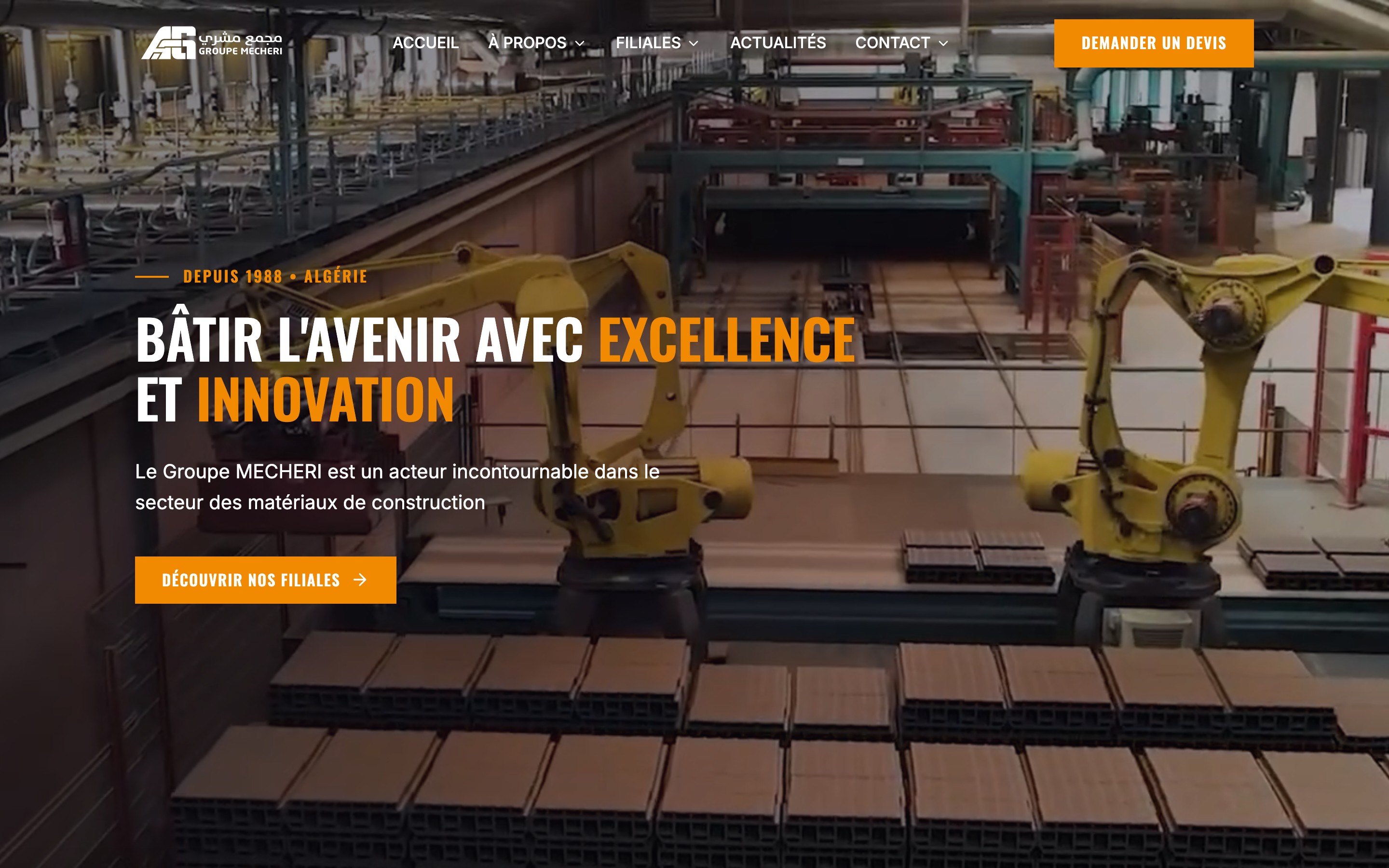 Groupe MECHERI | Portail Industriel & Multisectoriel
